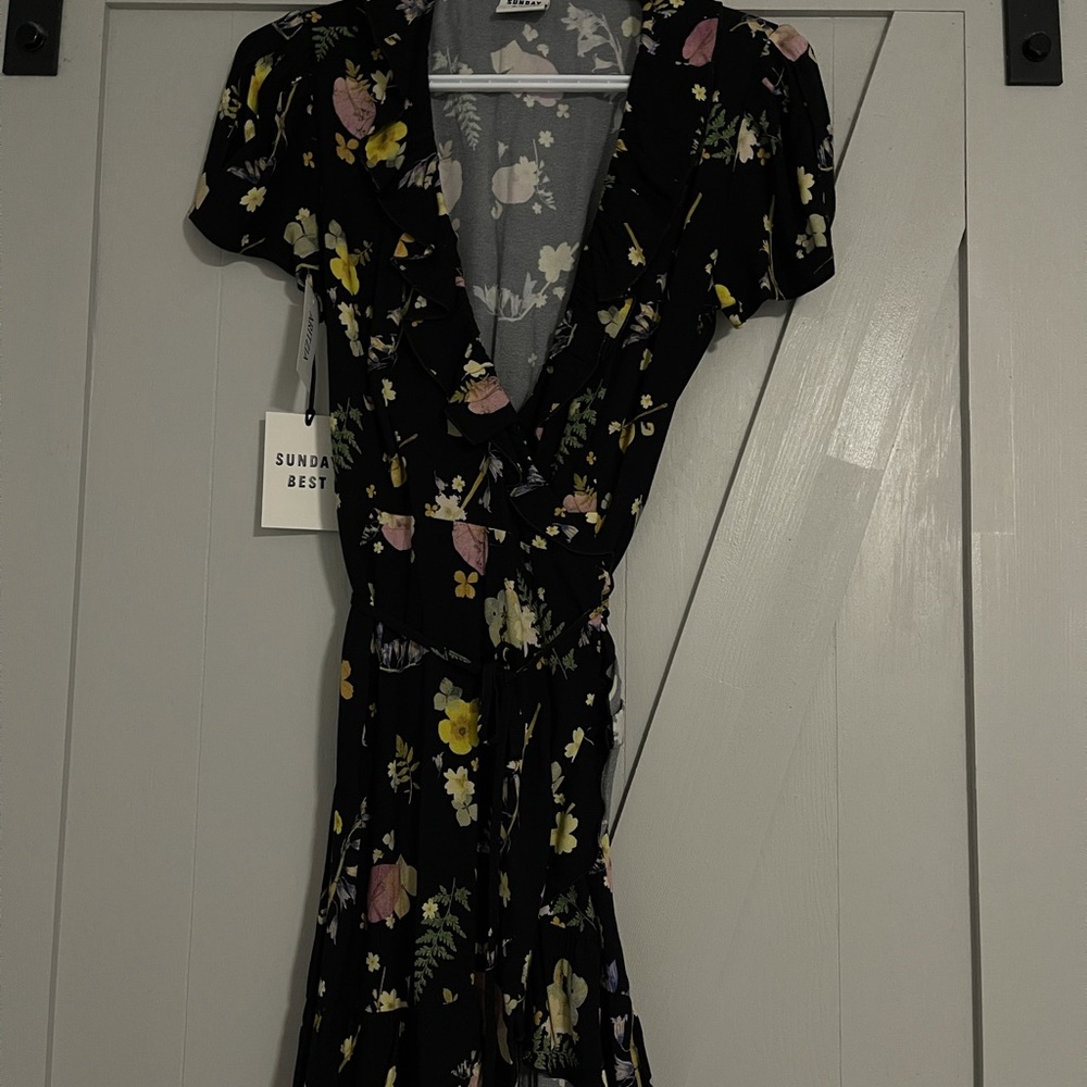 Aritzia wrap dress